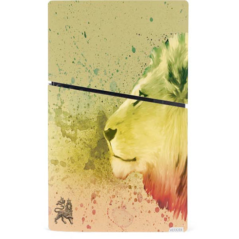 Profile of the Lion of Judah PS5 Slim Digital Edition Console Skin