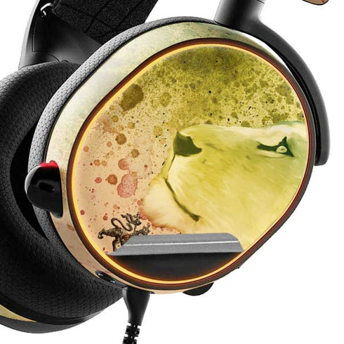 Profile of the Lion of Judah SteelSeries Arctis 5 Skin