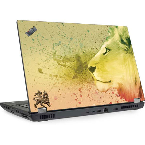 Profile of the Lion of Judah Lenovo ThinkPad Skin