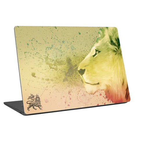 Profile of the Lion of Judah Universal Laptop 14in (11.4 x 8.2in) Skin