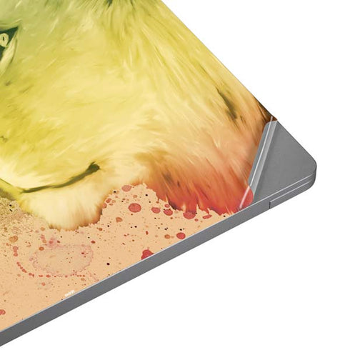 Profile of the Lion of Judah Universal Laptop 14in (11.4 x 8.2in) Skin