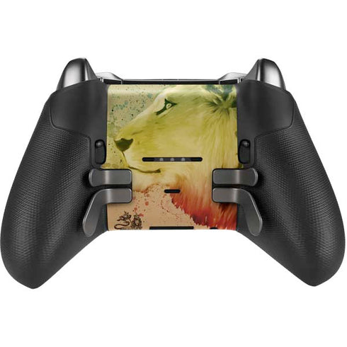Profile of the Lion of Judah Xbox Elite Wireless Controller Series 2 Skin