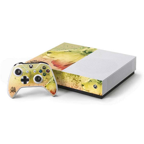 Profile of the Lion of Judah Xbox One S All-Digital Edition Bundle Skin