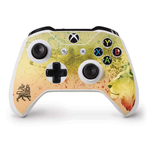 Profile of the Lion of Judah Xbox One S Controller Skin