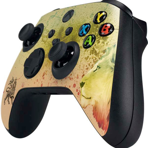 Profile of the Lion of Judah Xbox Series X Controller Skin