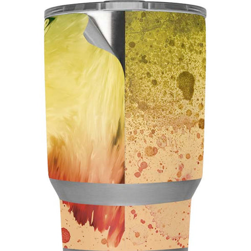 Profile of the Lion of Judah Yeti 20oz Tumbler Skin
