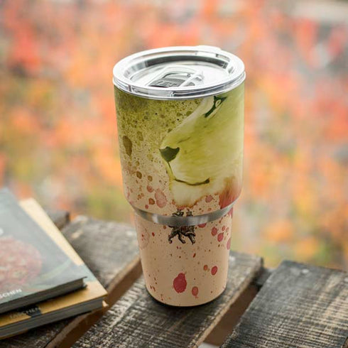 Profile of the Lion of Judah Yeti 30oz Rambler Tumbler Skin