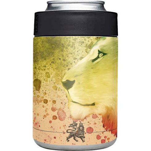 Profile of the Lion of Judah Yeti Colster Can Insulator Skin