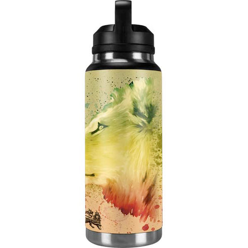 Profile of the Lion of Judah YETI Rambler 36oz Bottle Skin
