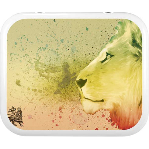 Profile of the Lion of Judah YETI Roadie 24 Hard Cooler Skin