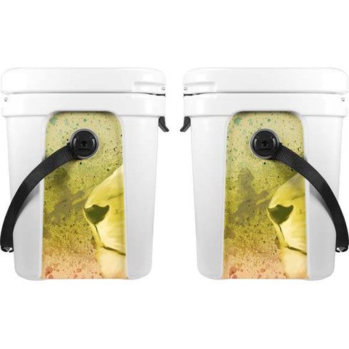 Profile of the Lion of Judah YETI Roadie 24 Hard Cooler Skin