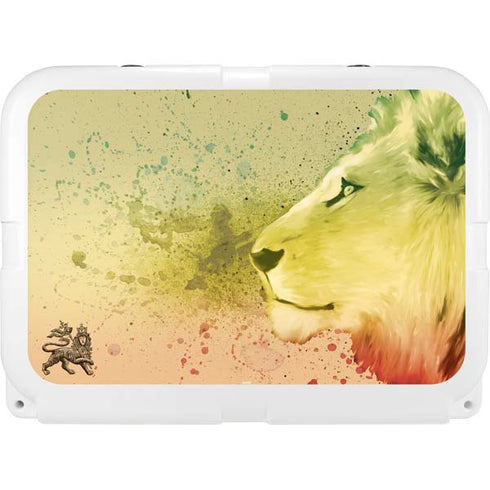 Profile of the Lion of Judah YETI Tundra 35 Hard Cooler Skin