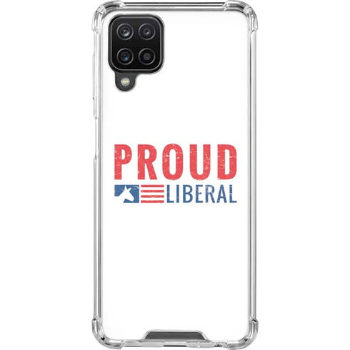 Proud Liberal Galaxy A12 Clear Case