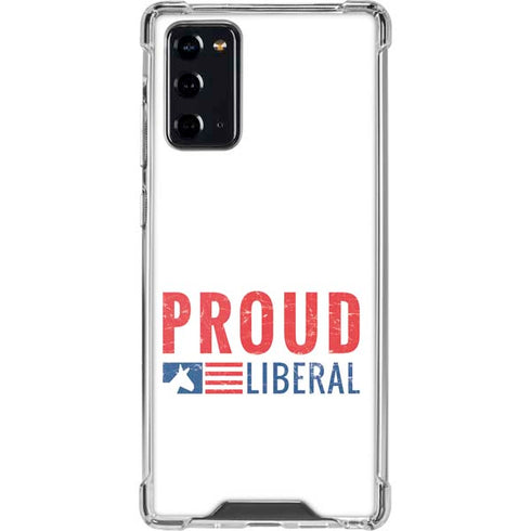 Proud Liberal Galaxy Note20 5G Clear Case