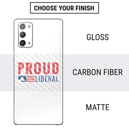 Proud Liberal Galaxy Note20 5G Skin