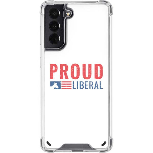 Proud Liberal Galaxy S21 5G Clear Case