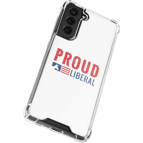 Proud Liberal Galaxy S21 FE Clear Case