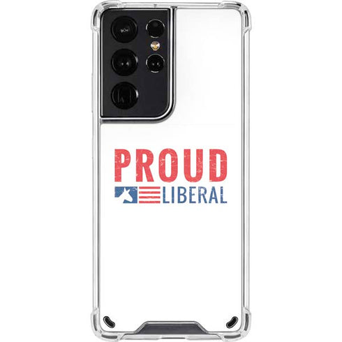 Proud Liberal Galaxy S21 Ultra 5G Clear Case