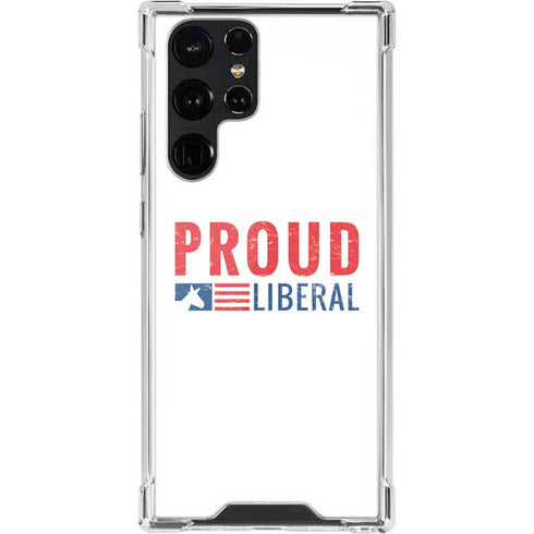 Proud Liberal Galaxy S22 Ultra Clear Case