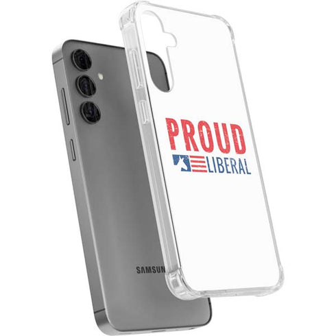 Proud Liberal Galaxy S24 Plus Clear Case