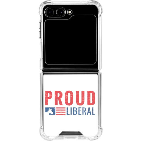 Proud Liberal Galaxy Z Flip5 5G Clear Case