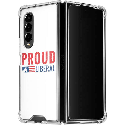 Proud Liberal Galaxy Z Fold4 5G Clear Case