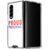 Proud Liberal Galaxy Z Fold4 5G Clear Case