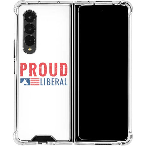 Proud Liberal Galaxy Z Fold4 5G Clear Case