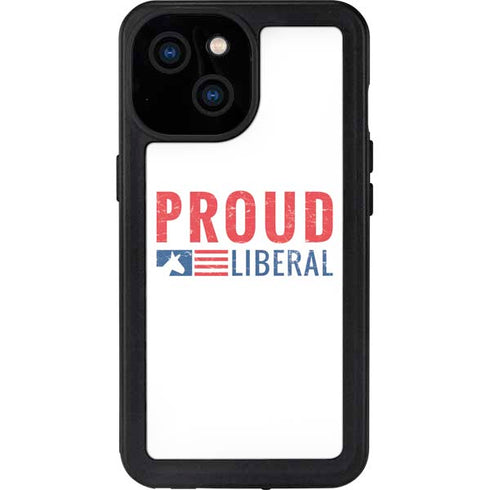 Proud Liberal iPhone 13 Mini Waterproof Case