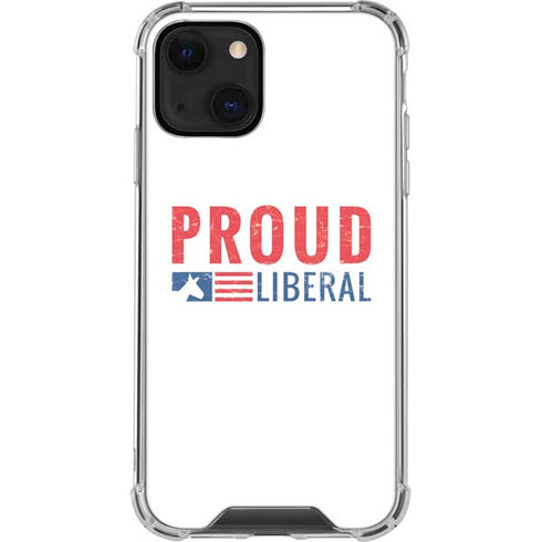 Proud Liberal iPhone 14 Plus Clear Case