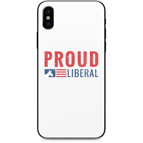 Proud Liberal iPhone XS Skin