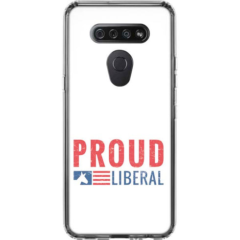 Proud Liberal LG K51/Q51 Clear Case