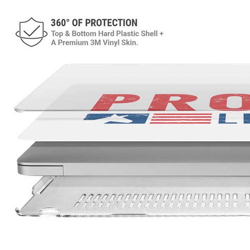 Proud Liberal MacBook Pro 16in (2019-20) Case plus Skin