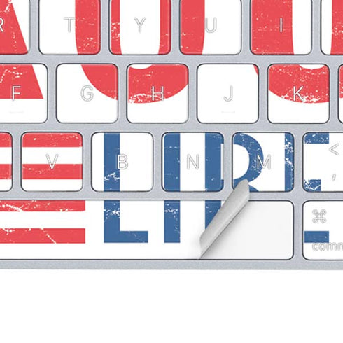 Proud Liberal Magic Keyboard Skin