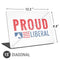 Proud Liberal Universal Laptop 15in (12.2 x 8.8in) Skin