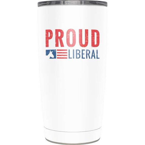 Proud Liberal Yeti 20oz Tumbler Skin