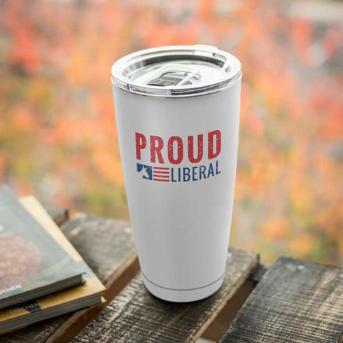 Proud Liberal Yeti 20oz Tumbler Skin