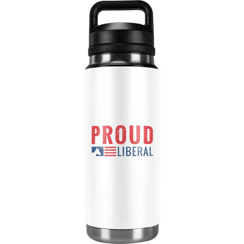 Proud Liberal YETI Rambler 26oz Bottle Skin