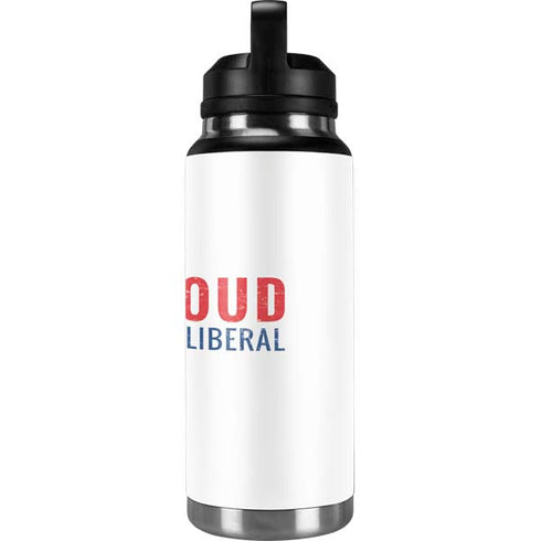 Proud Liberal YETI Rambler 36oz Bottle Skin