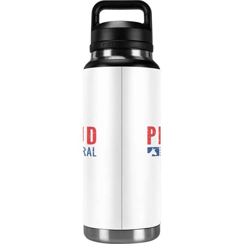 Proud Liberal YETI Rambler 36oz Bottle Skin