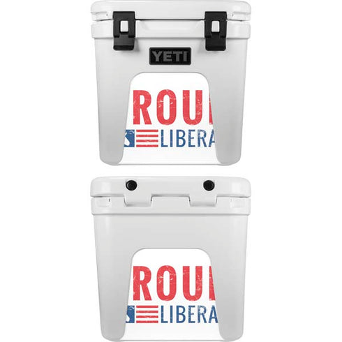 Proud Liberal YETI Roadie 24 Hard Cooler Skin