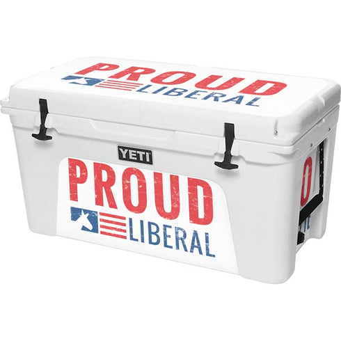 Proud Liberal YETI Tundra 75 Hard Cooler Skin