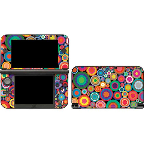 Psychedelic Circles 3DS XL 2015 Skin