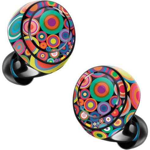 Psychedelic Circles Amazon Echo Buds Skin