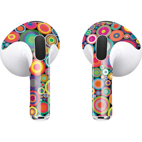 Psychedelic Circles Apple AirPods (3rd Gen 2021) Skin