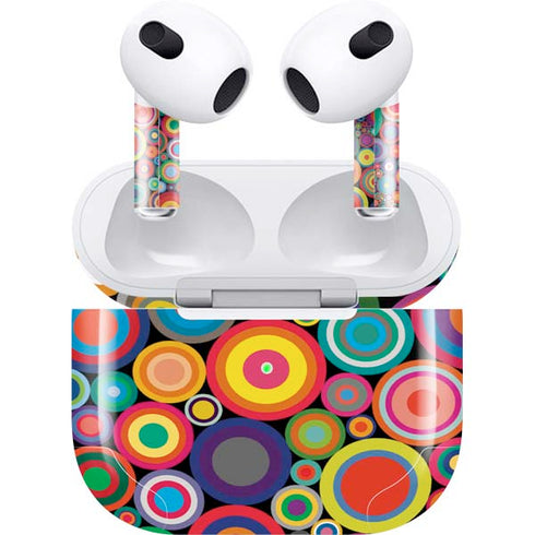 Psychedelic Circles Apple AirPods (3rd Gen 2021) Skin