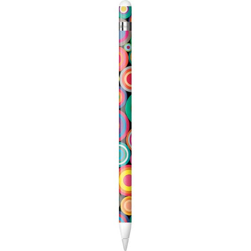Psychedelic Circles Apple Pencil (1st Gen, 2017) Skin