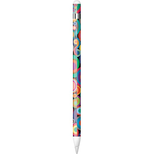 Psychedelic Circles Apple Pencil (1st Gen, 2017) Skin