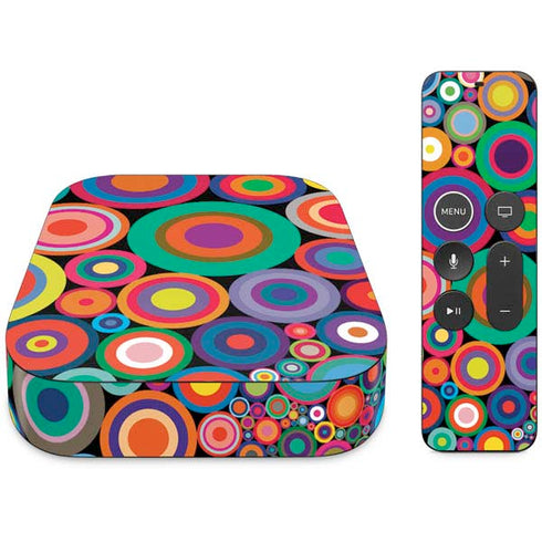 Psychedelic Circles Apple TV Skin