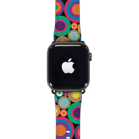 Psychedelic Circles Apple Watch Band 42-44mm